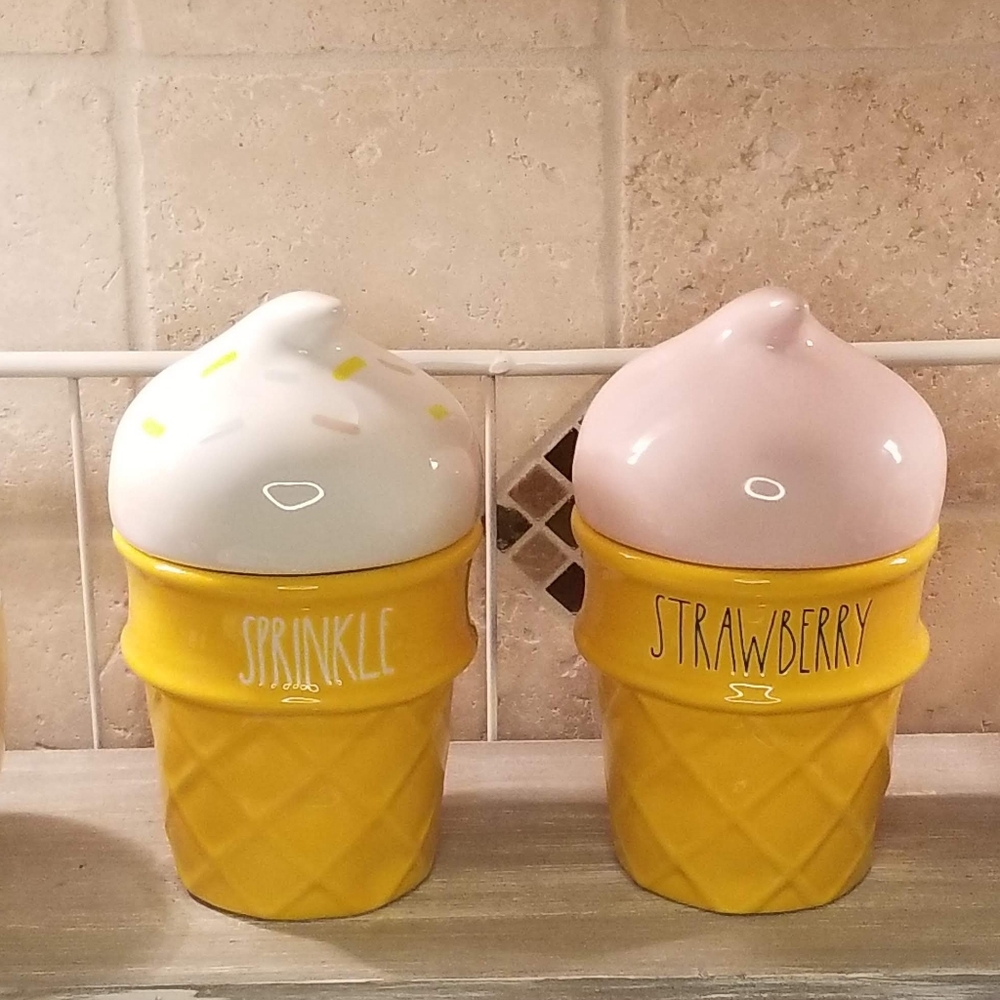 Rae Dunn Ice Cream candles
